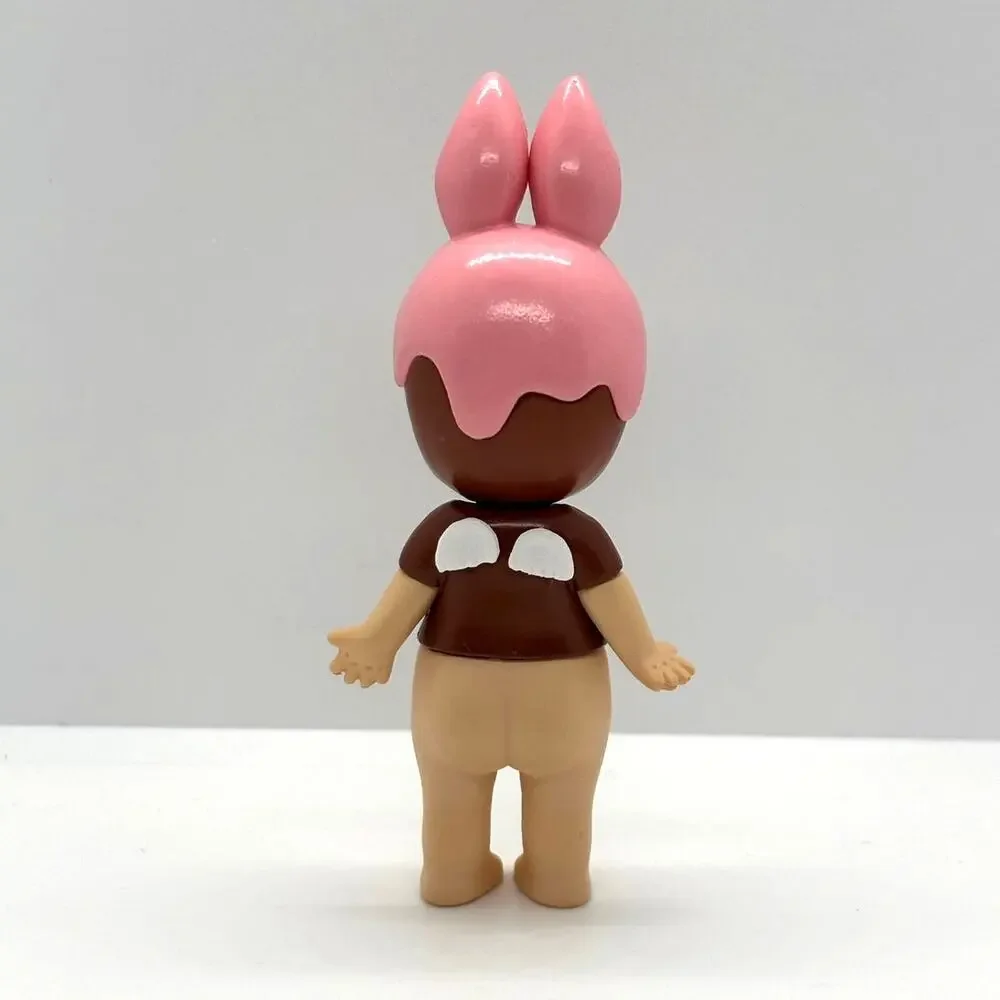 New Kewpie/Angel Collectible Mini Figure, Rabbit with Love Shirt Open Blind Box